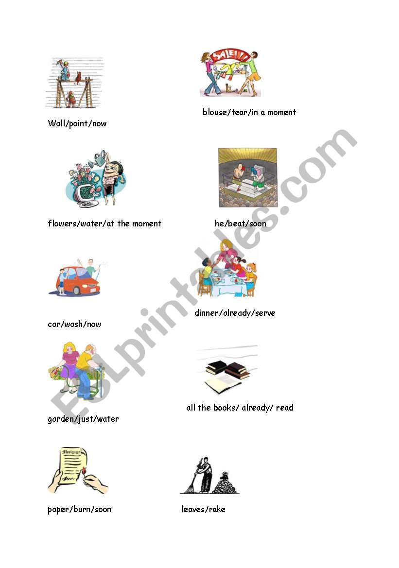 Passive Voice- create a sentence