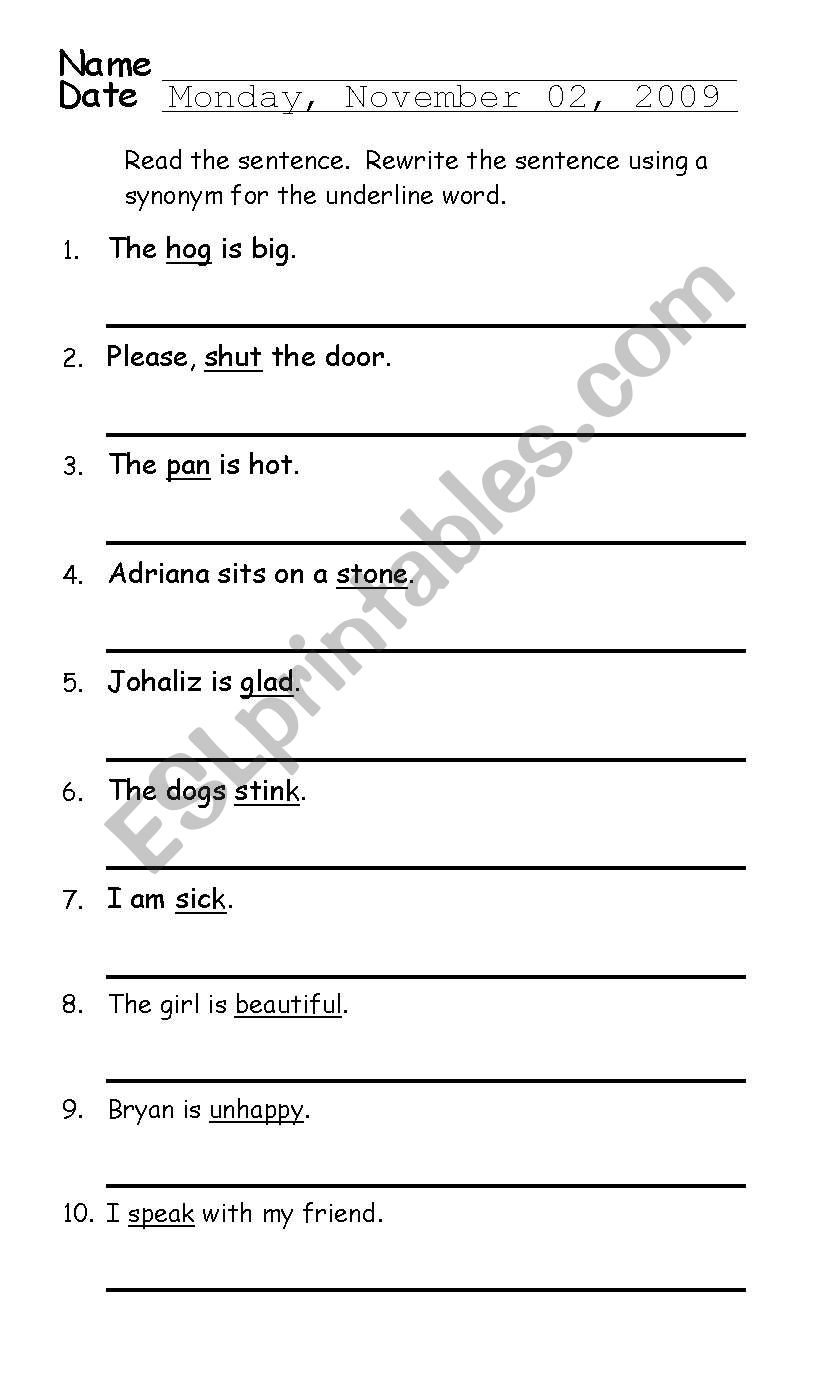 english-worksheets-rewrite-sentences