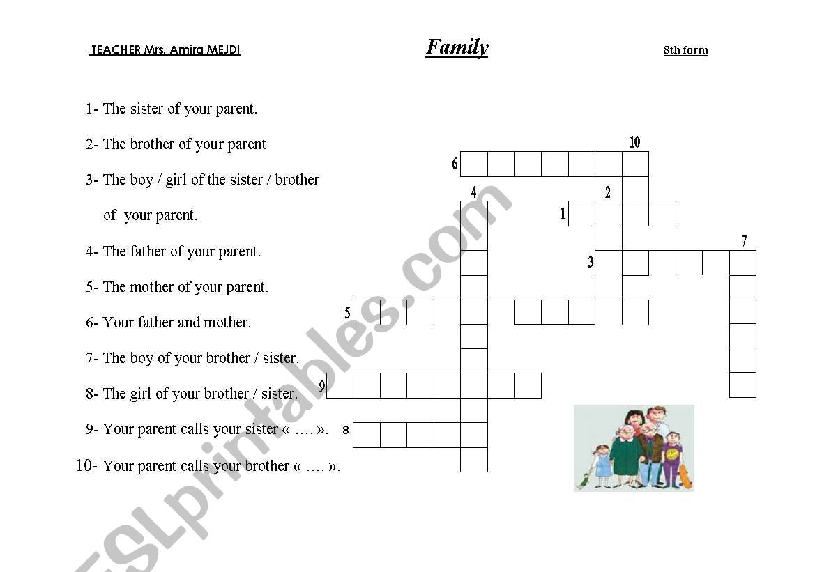 Crosswords  worksheet