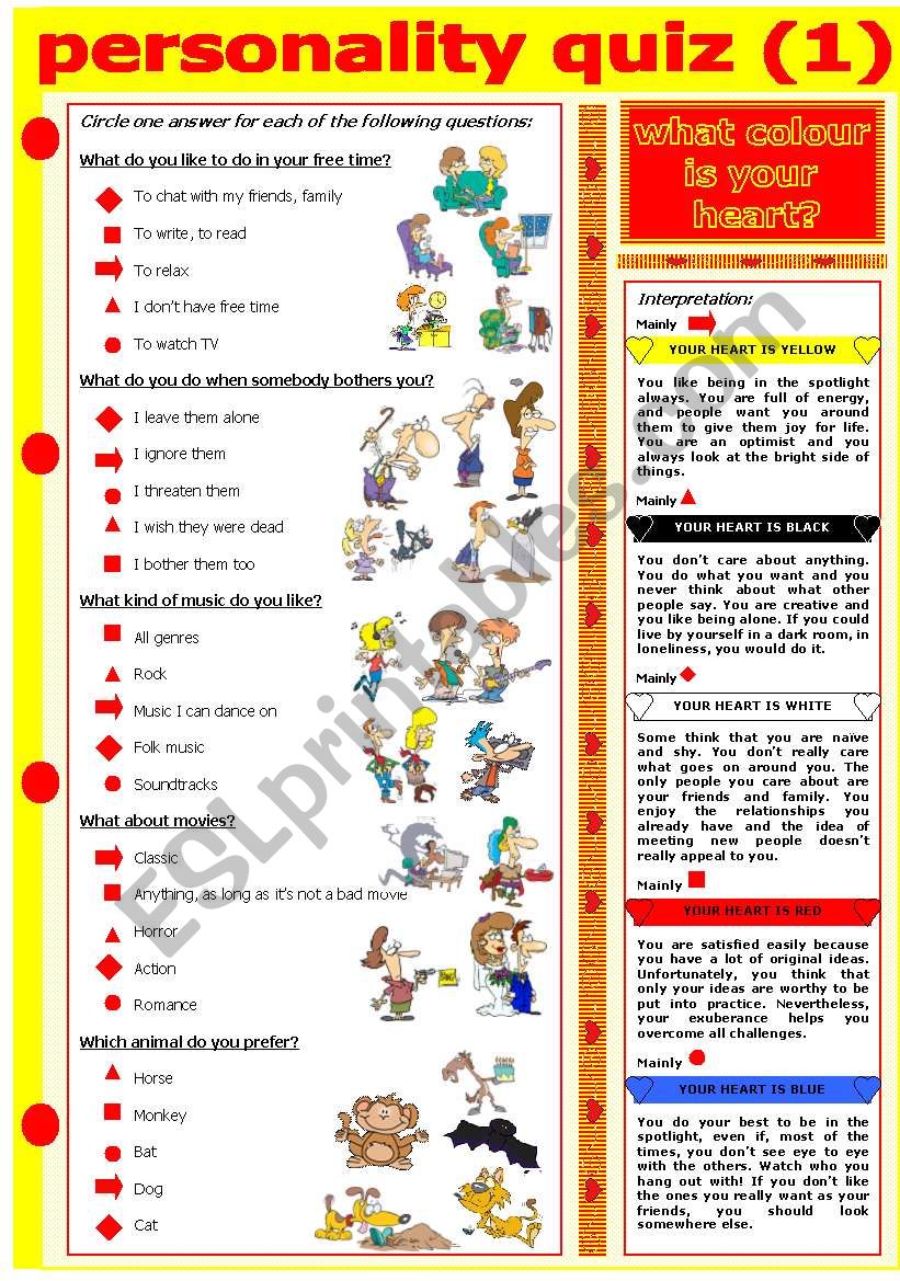 personality-quiz-what-colour-is-your-heart-esl-worksheet-by-evadp75