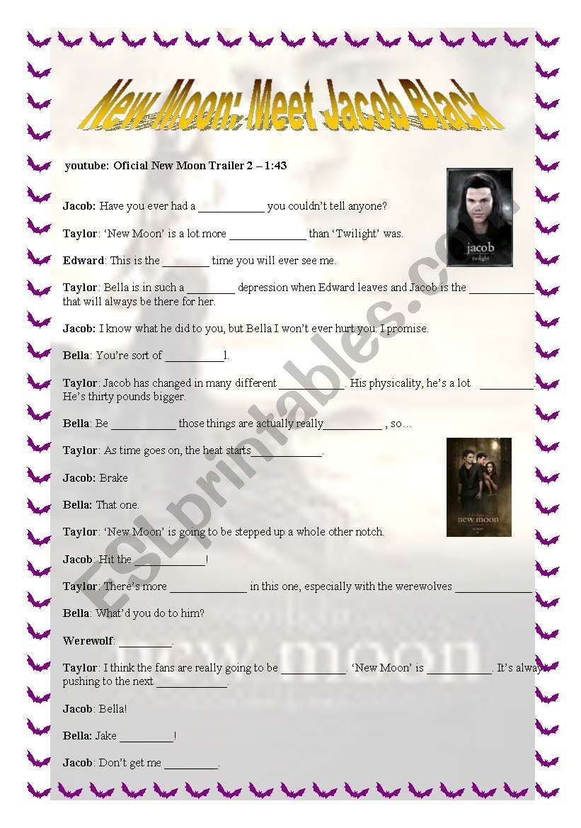 New Moon: Meet Jacob Black (2/2)