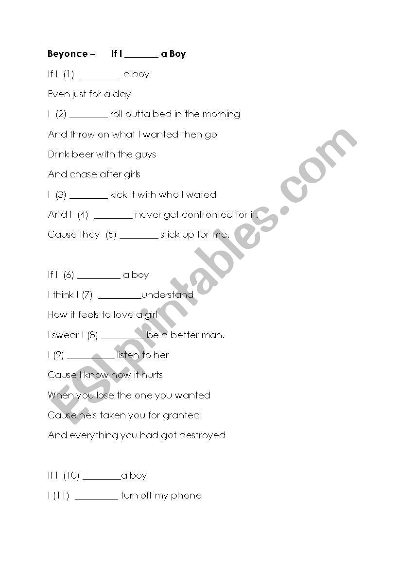 CONDITIONALS 2 worksheet