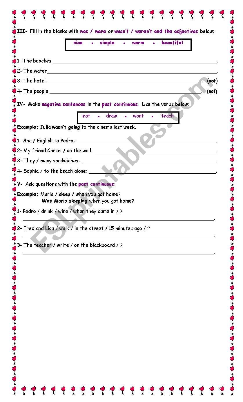 My boyfriend (2) worksheet