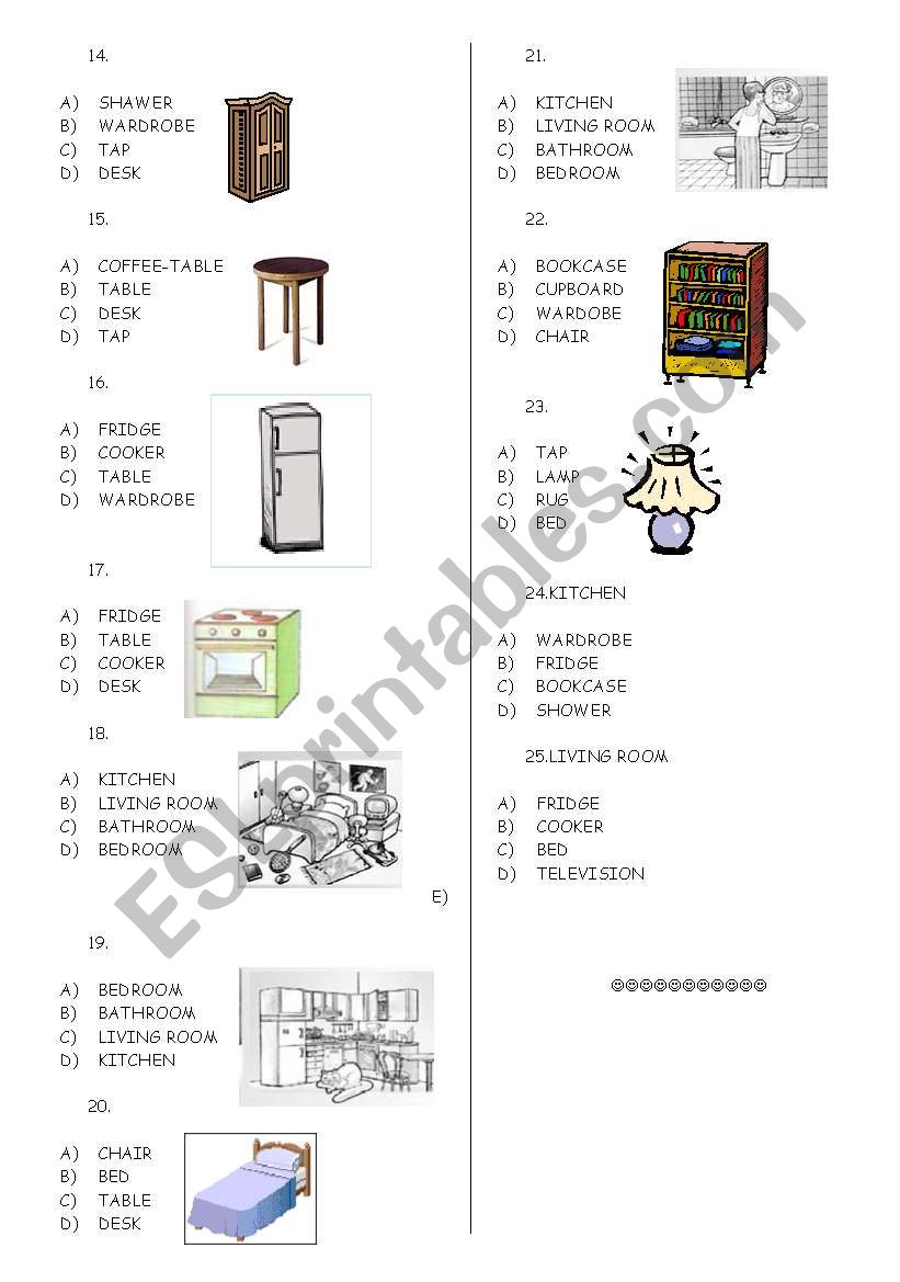 home sweet home(part 2) worksheet