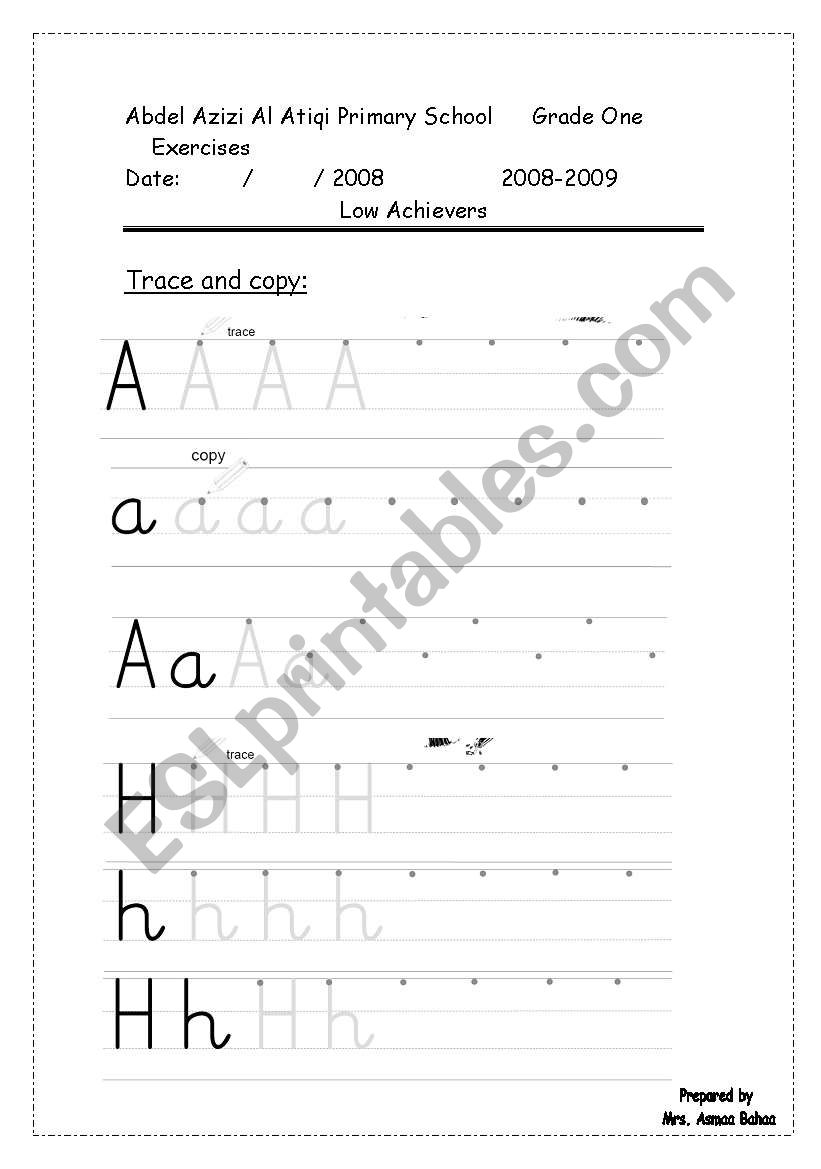 abc worksheet