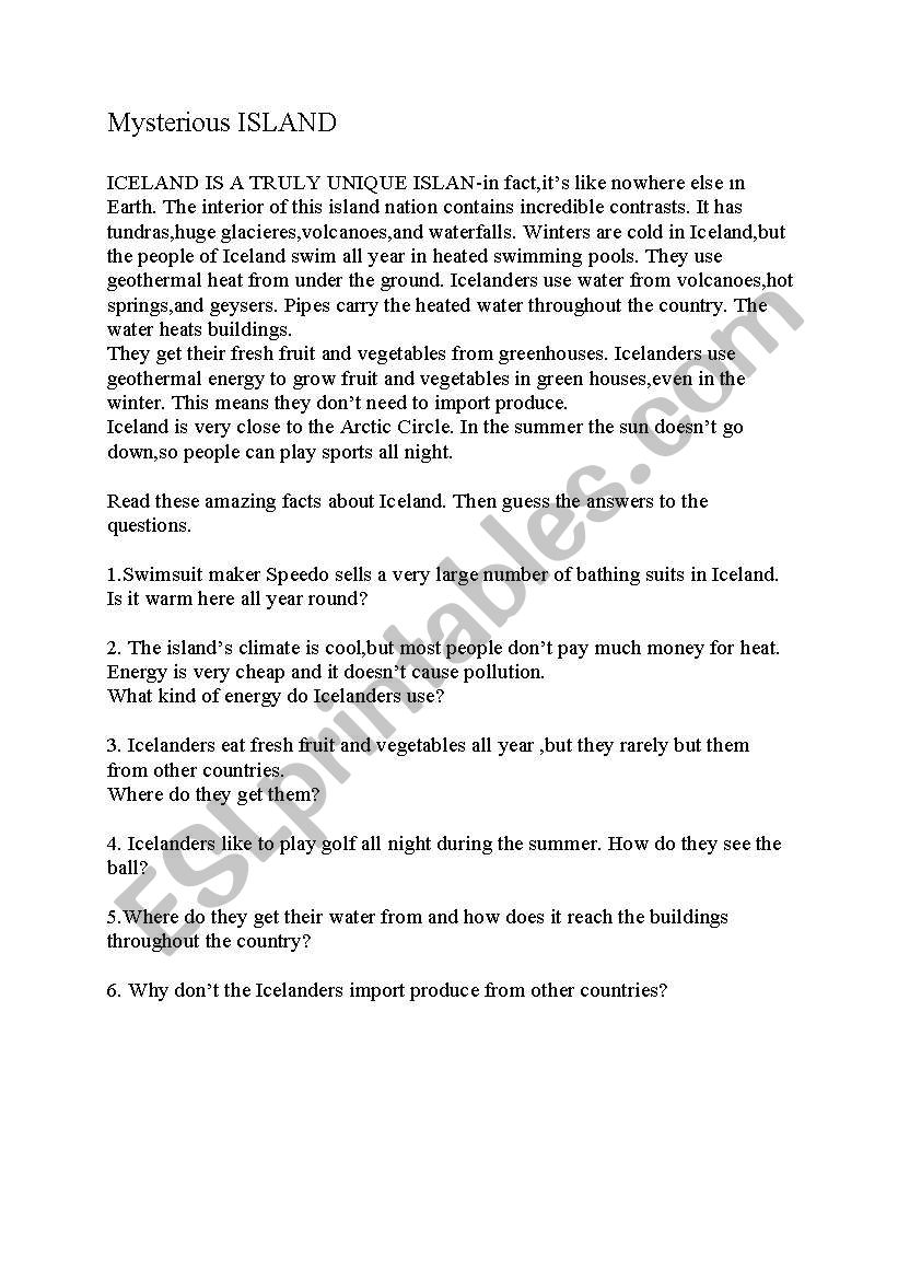 english-worksheets-mysterious-island