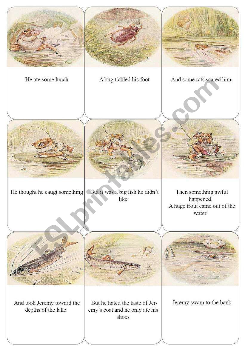 beatrix potter stories, simple past 4 of 4