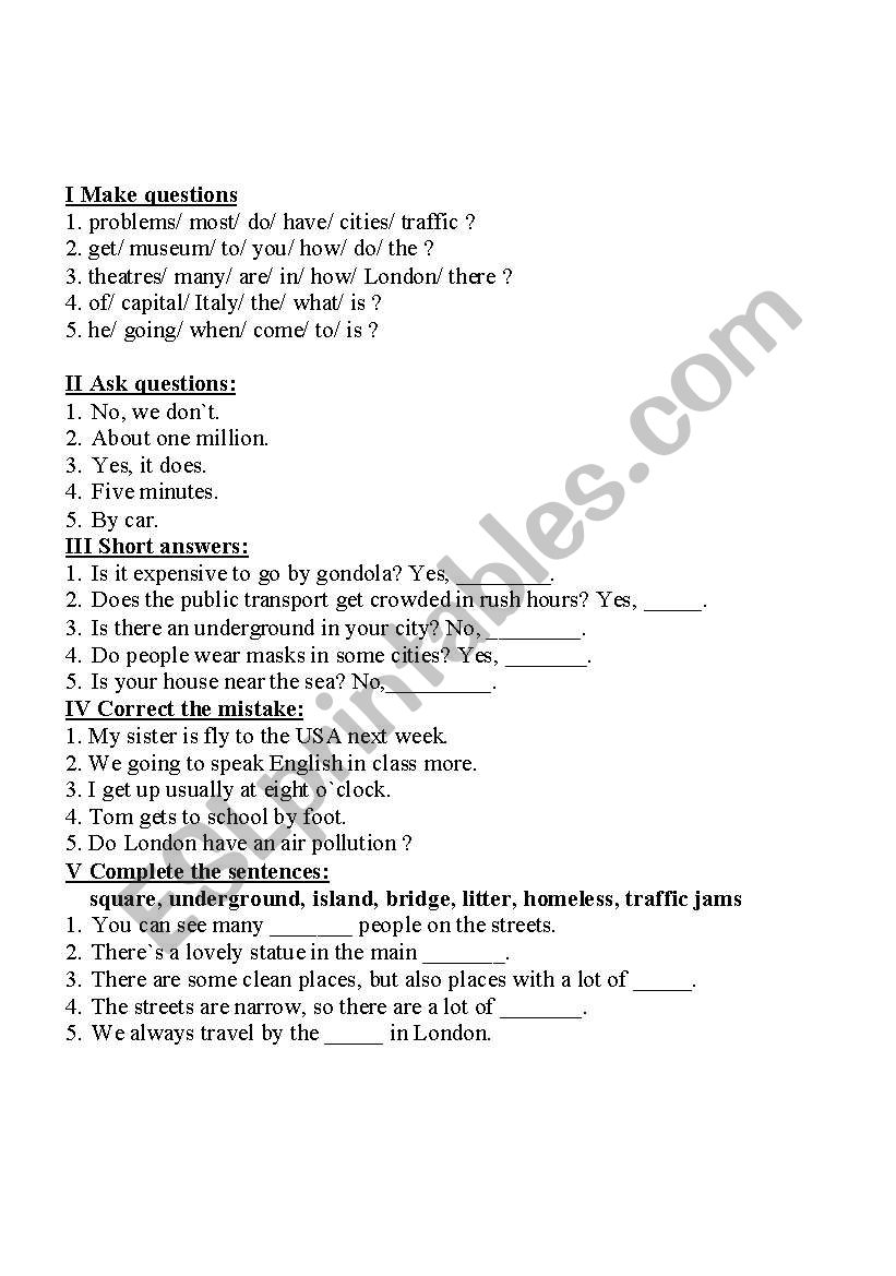 gra worksheet