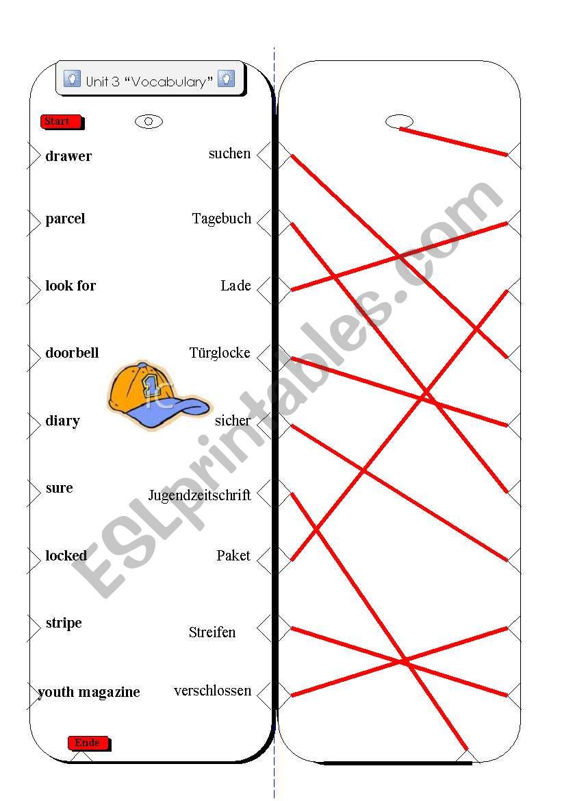 Bandolino worksheet