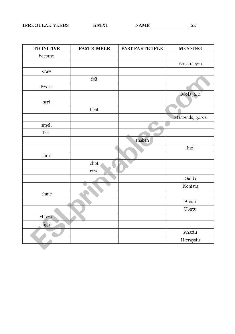 english-worksheets-irregular-verbs