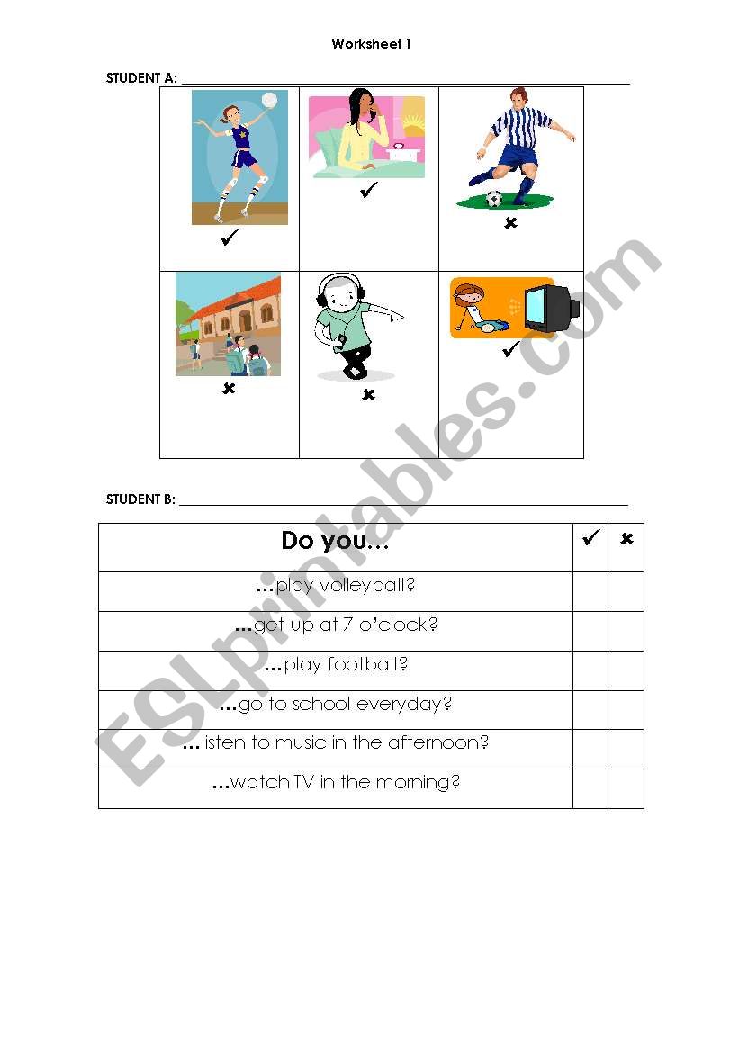 Do/Dont speaking practice worksheet