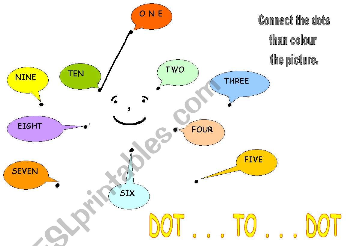 dot to dot  worksheet