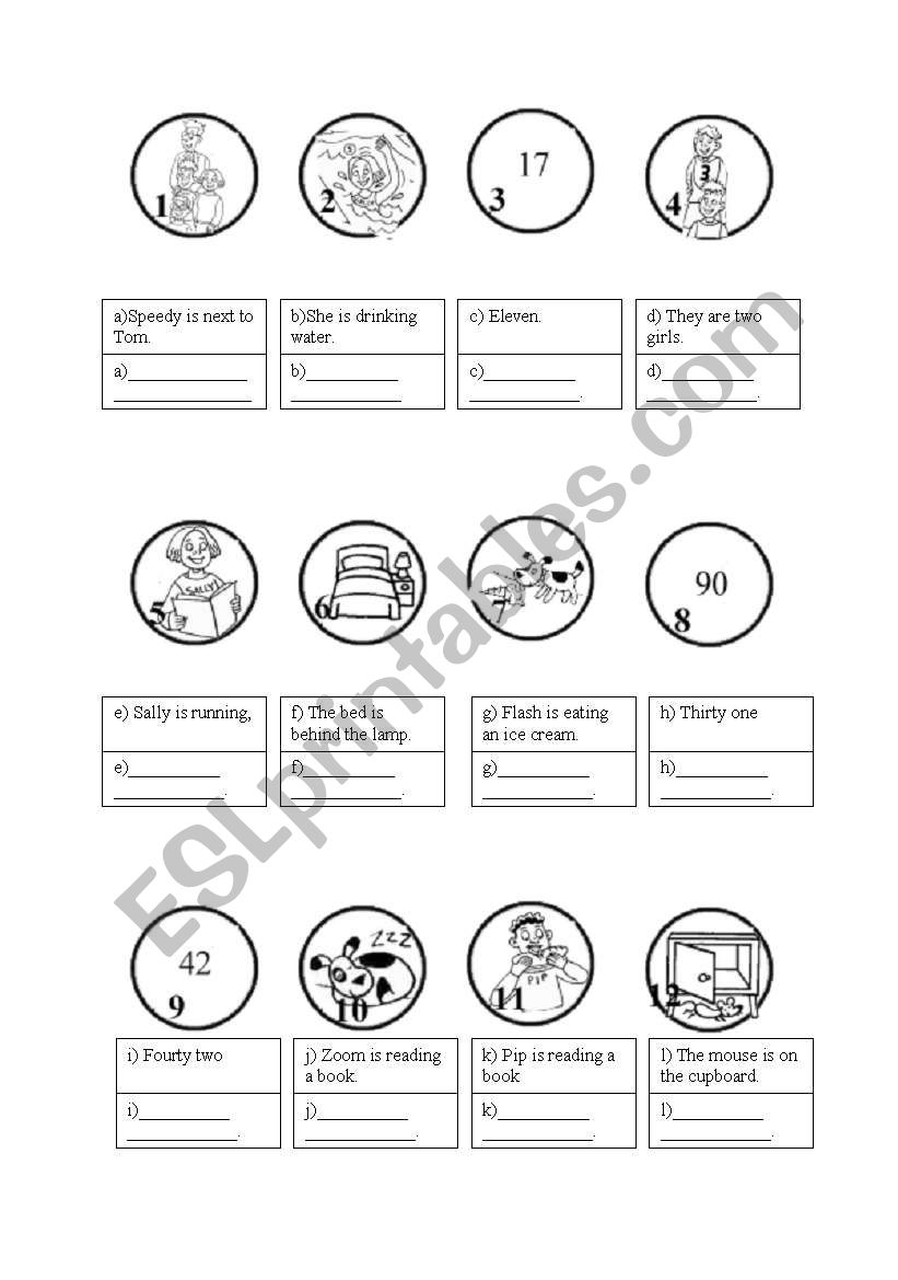 False circles worksheet