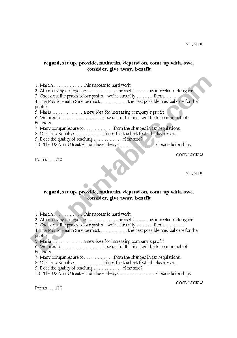 advanced vocabulary worksheet