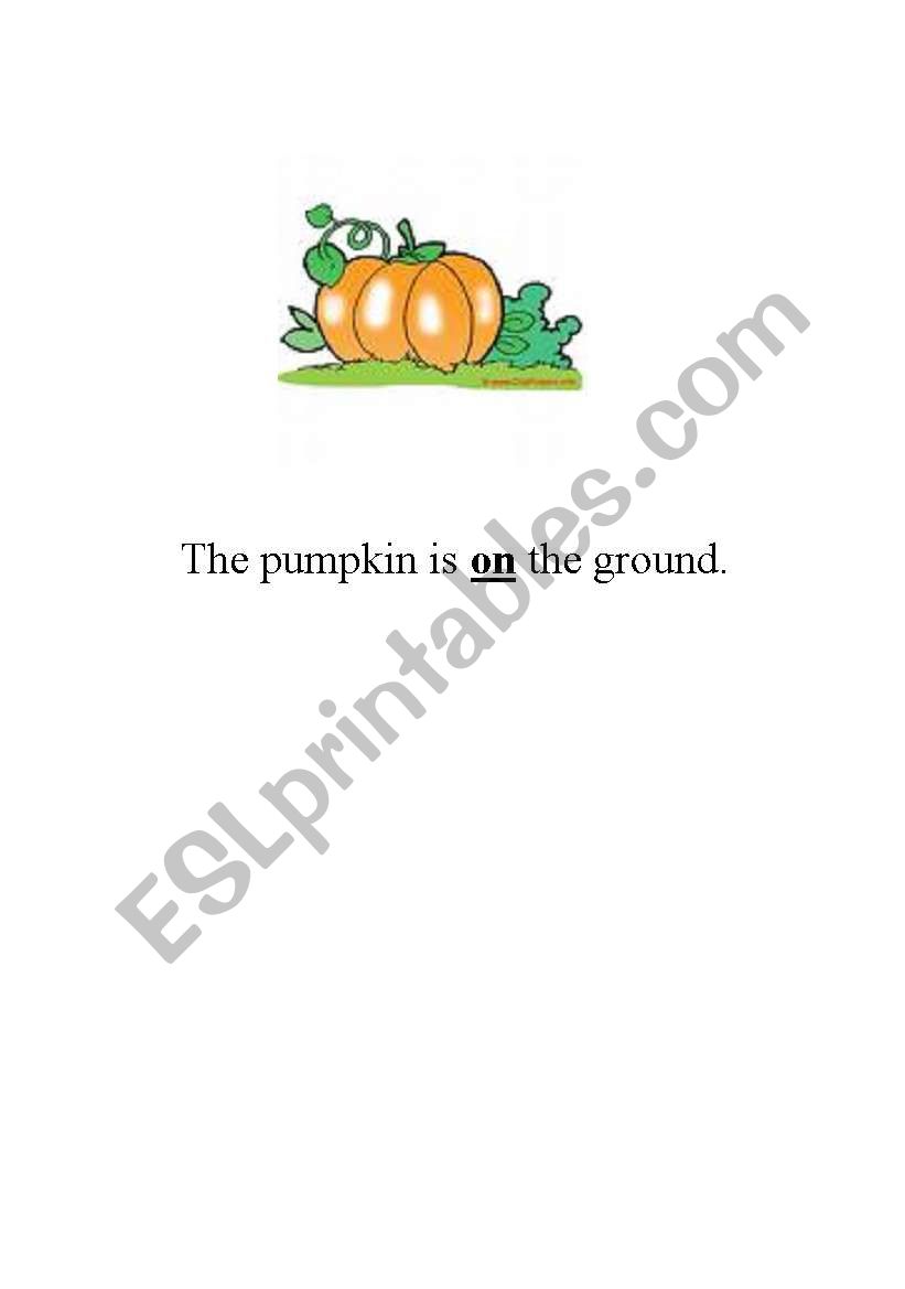Prepositions worksheet