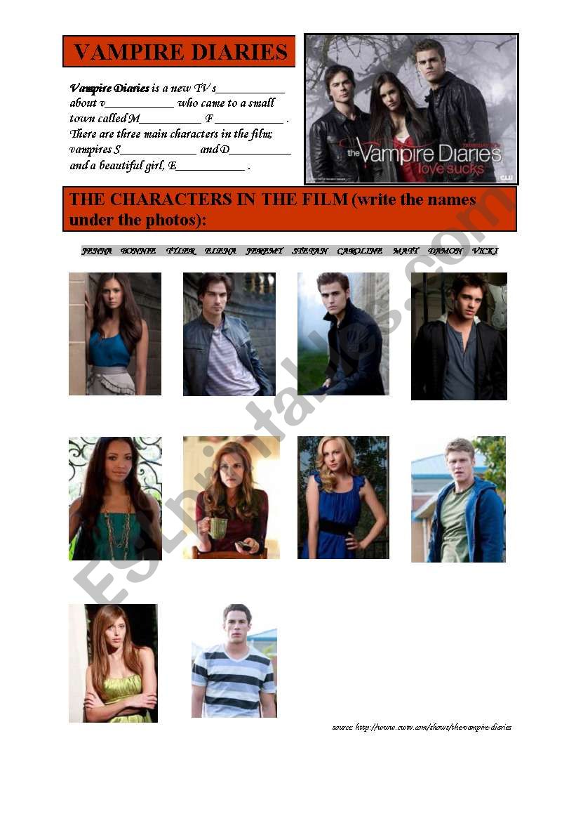 VAMPIRE DIARIES 4 UR TEEN SS! ep 1 (part 1of2) - BE UP 2 DATE! 