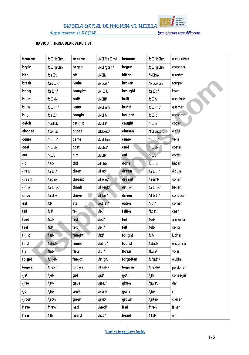 irregular-verb-list-esl-worksheet-by-mari23