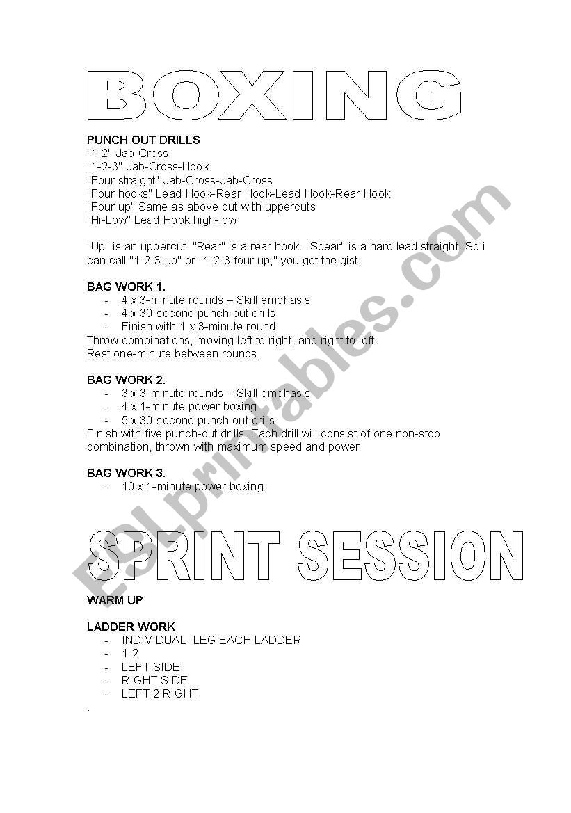 Box IT worksheet