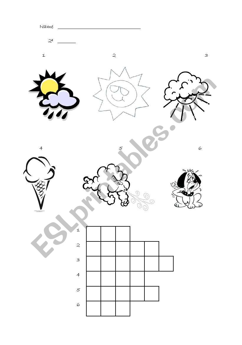 Weather Chart worksheet