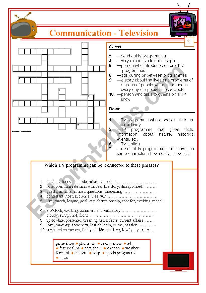 Communication - Television part 2