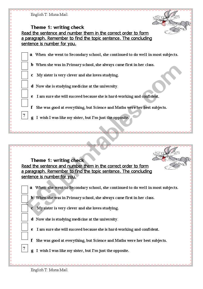 order-the-sentences-to-have-a-paragraph-esl-worksheet-by-muna7