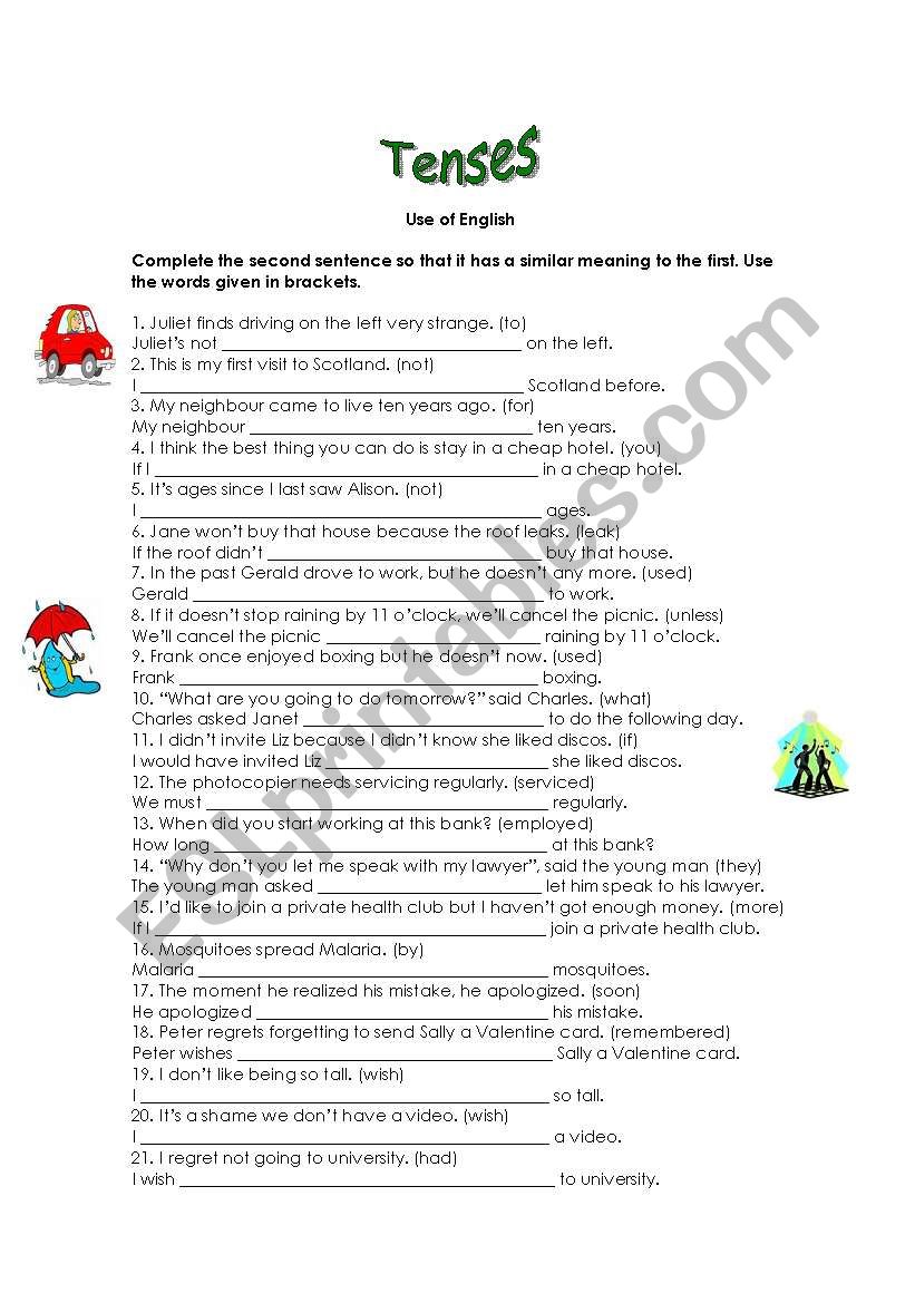 tenses-revision-esl-worksheet-by-poli222001