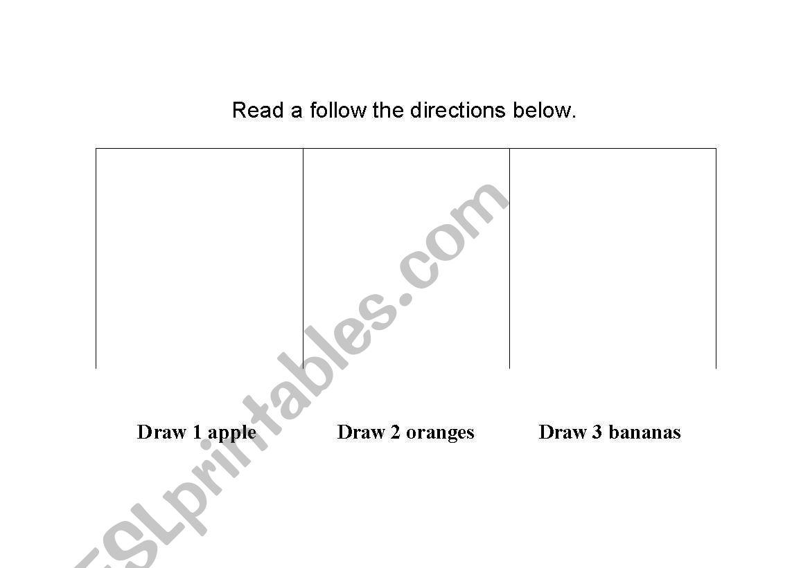 1,2,3 draw with me! worksheet