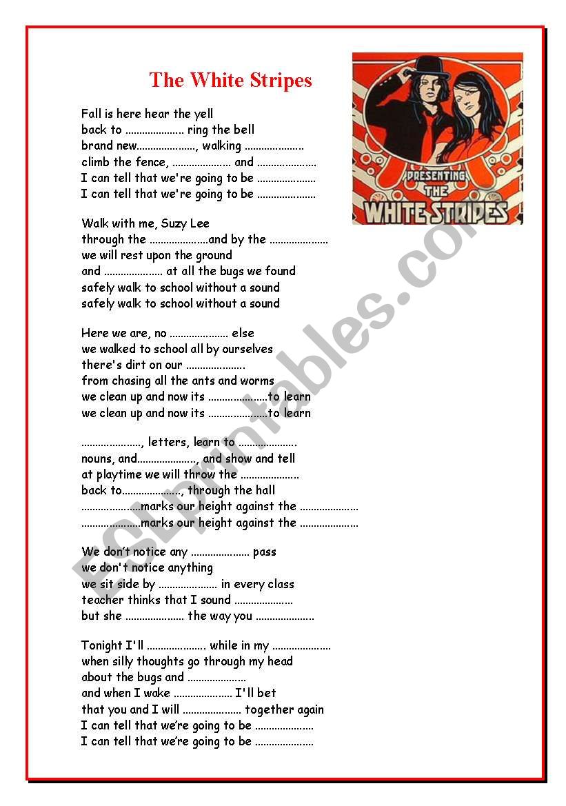 White Stripes - Song for beginners