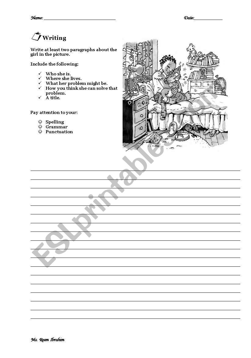 Problem & Solution worksheet