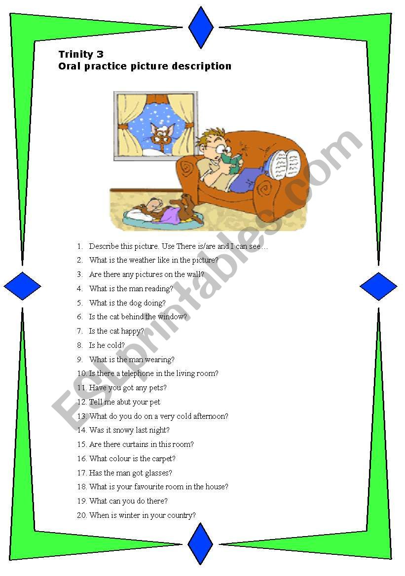 Trinity 3 worksheet