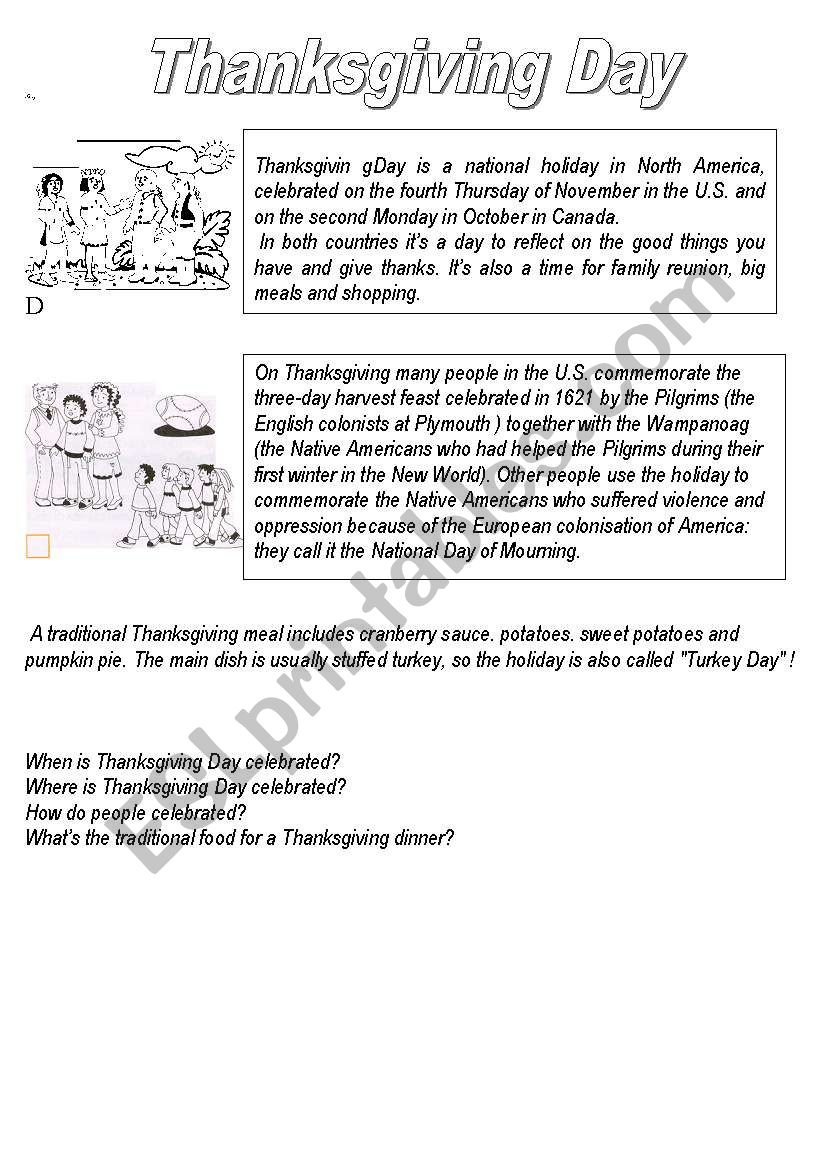 1800s thanksgiving
