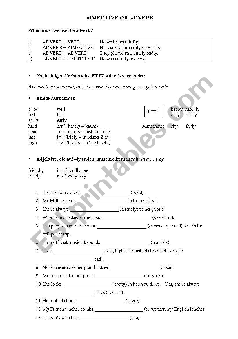 english-worksheets-adjective-and-adverb