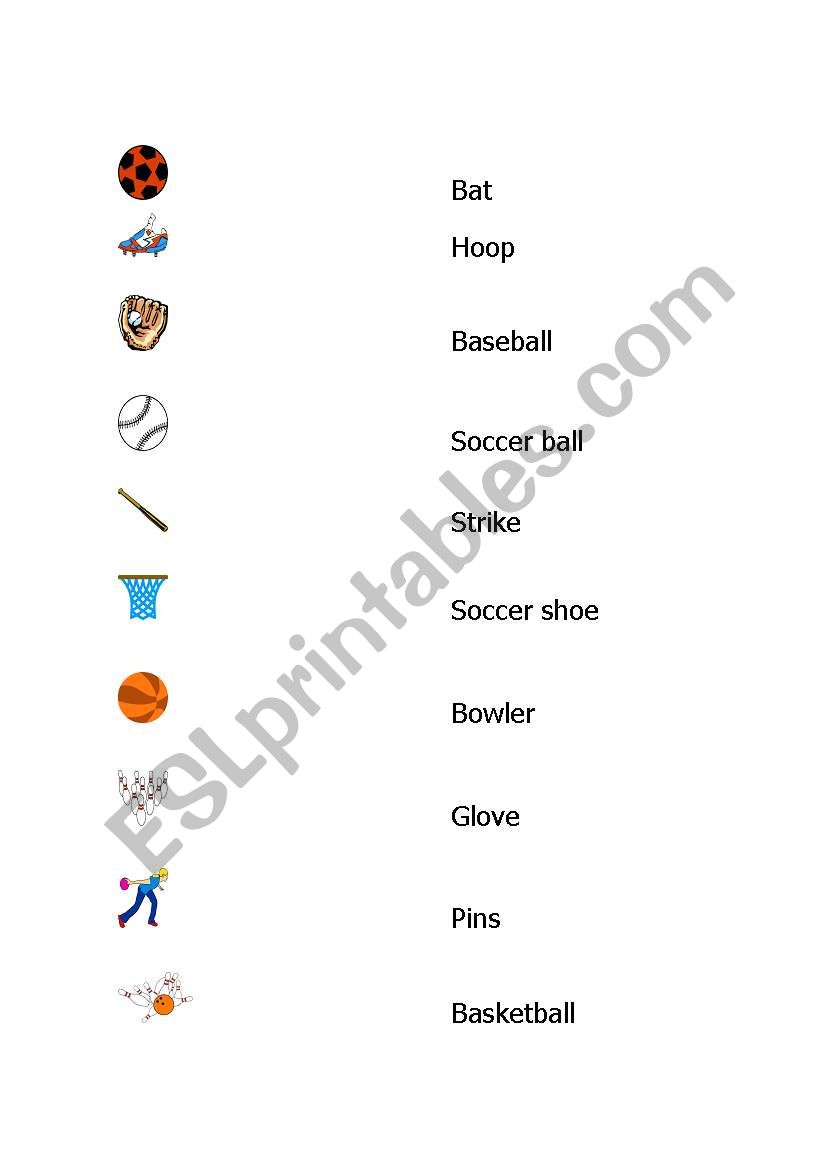 MixnMatch Sport worksheet