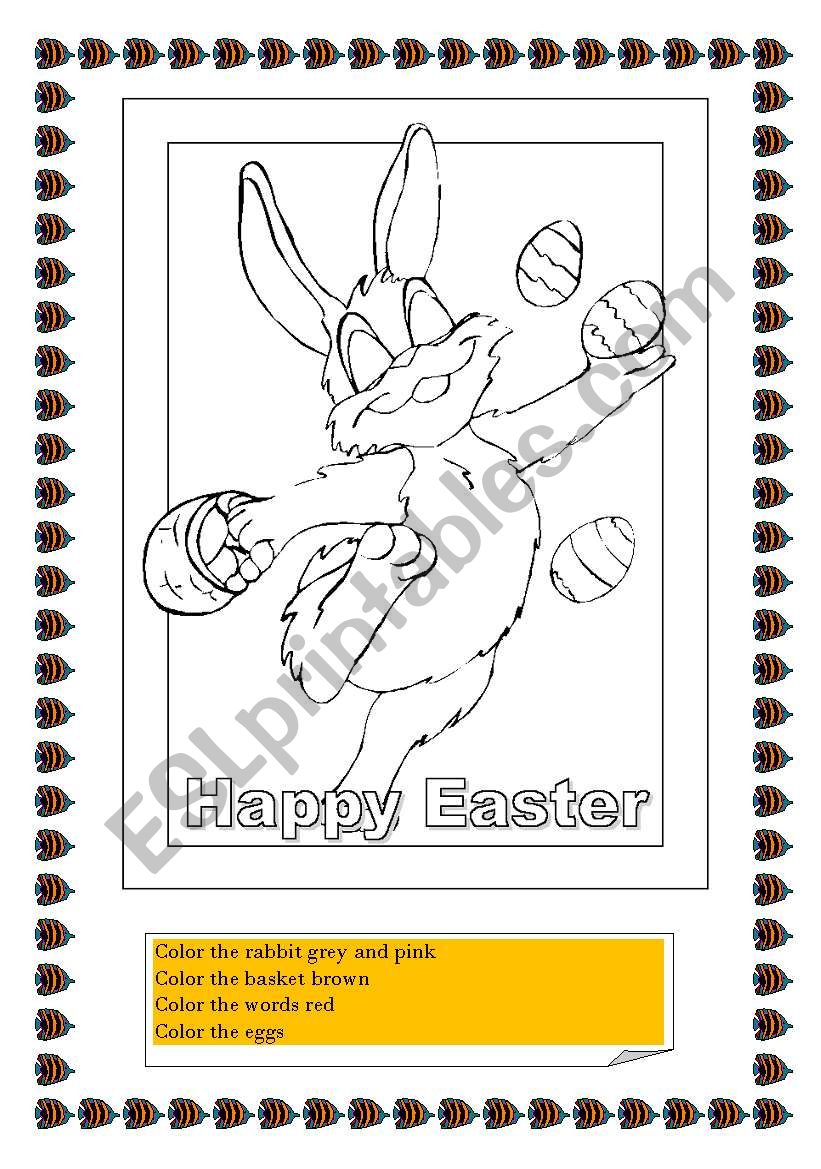 easter worksheet