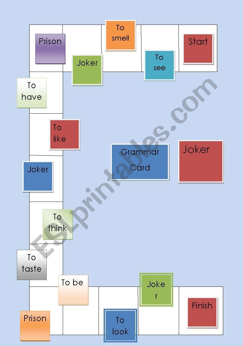 Stative Verbs worksheet