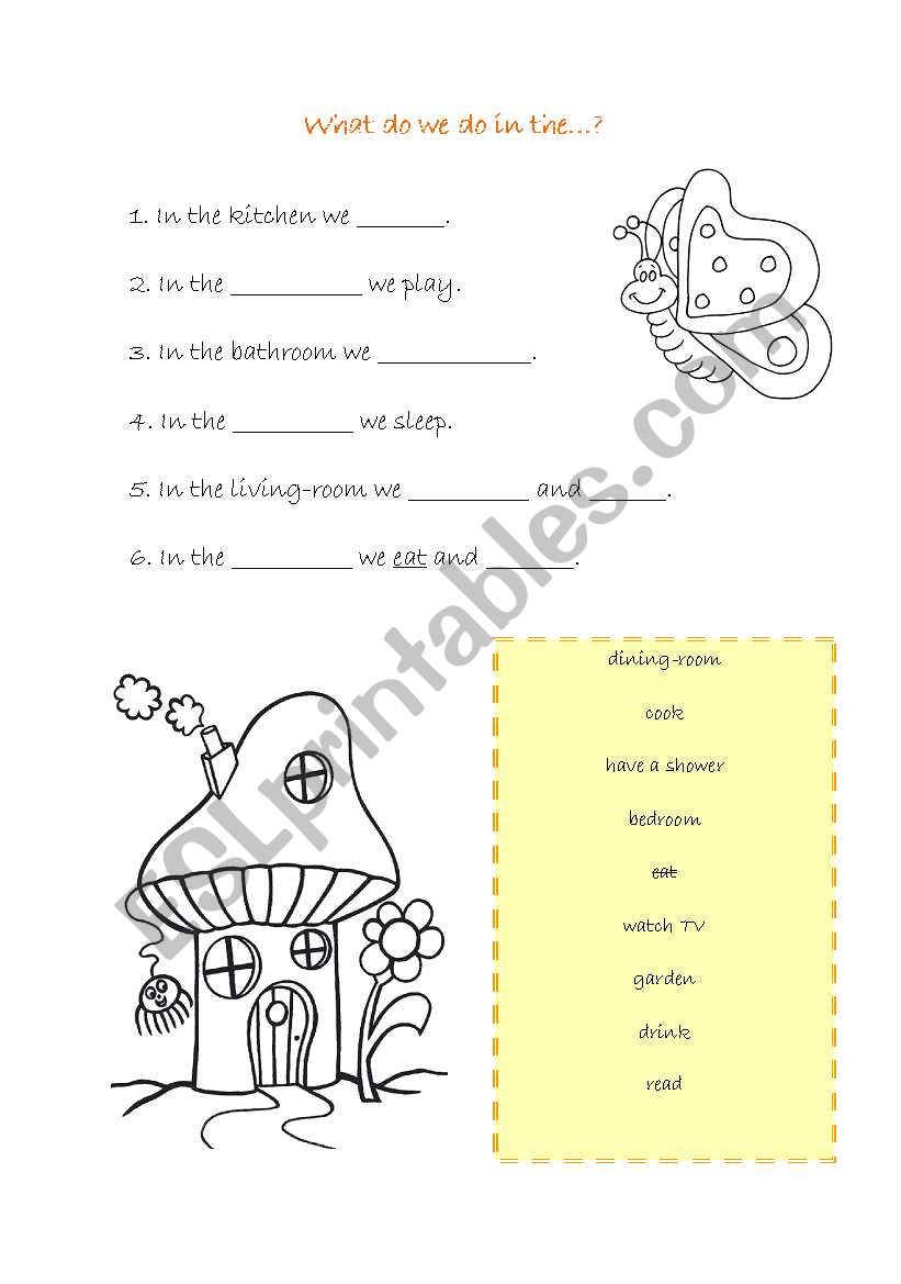 Home worksheet