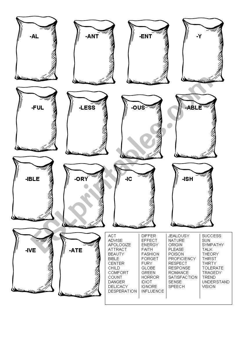 Word formation - adjectives Upper-Intermediate/ FCE