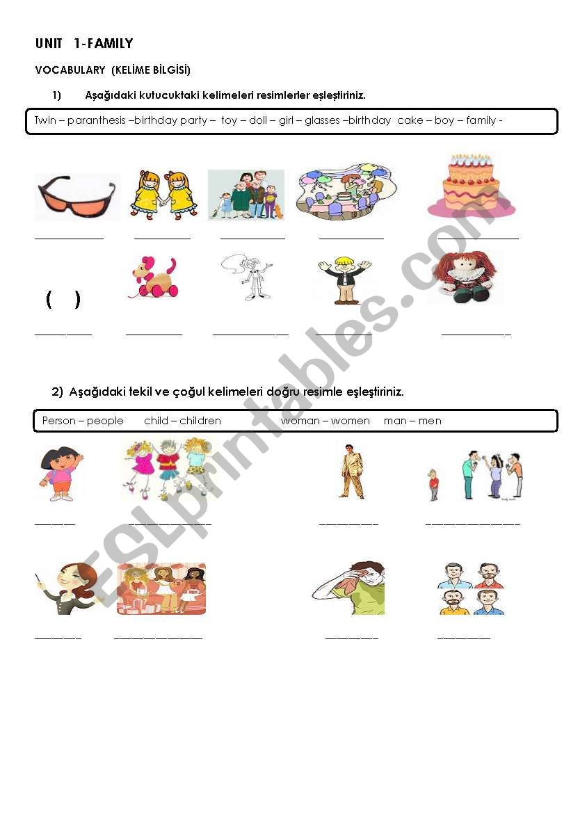 a worksheet about vocabulary worksheet