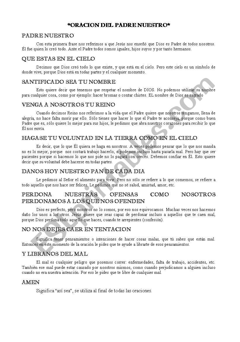 FTRR worksheet