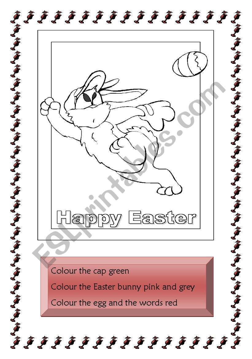 easter worksheet