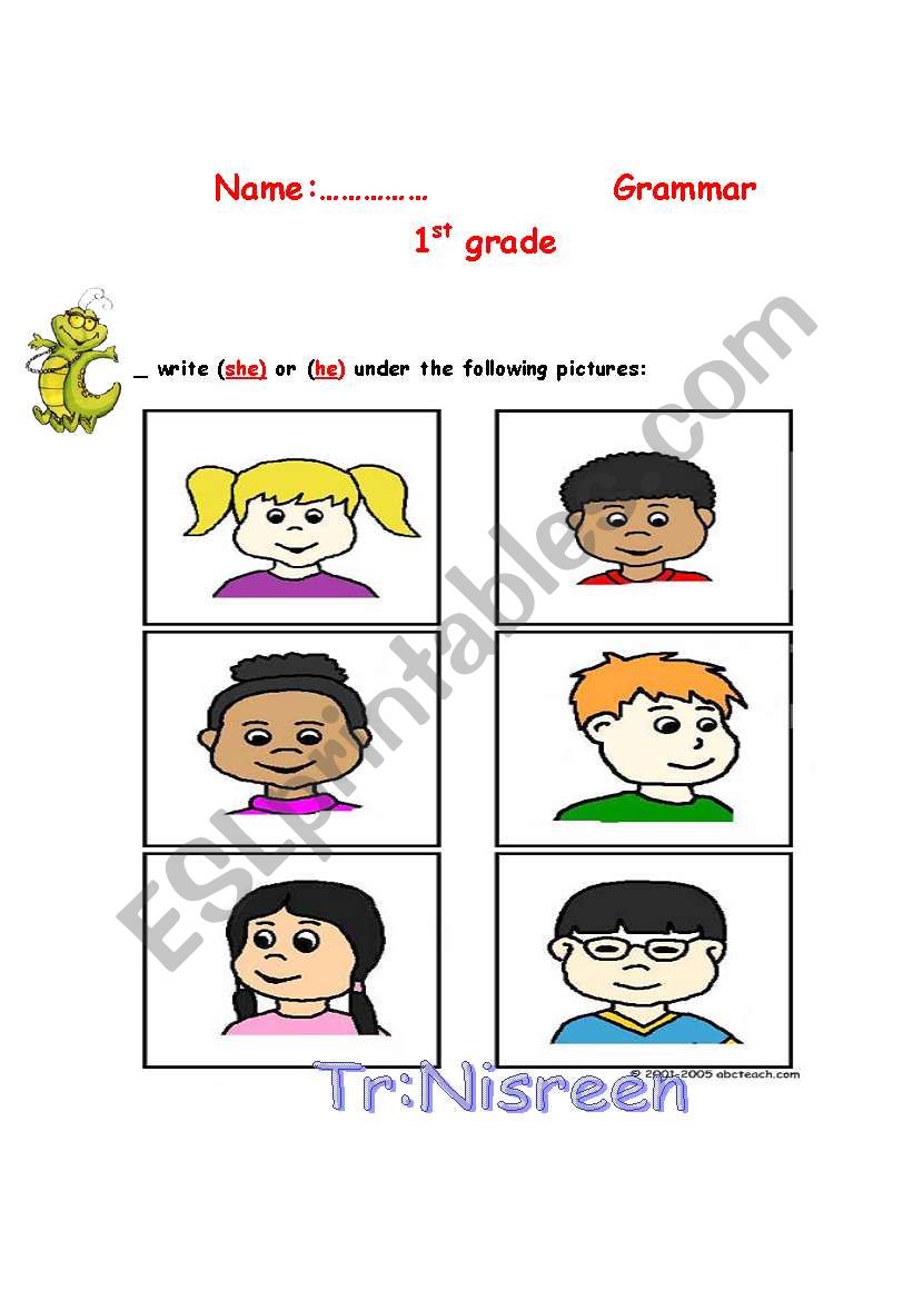 share worksheet