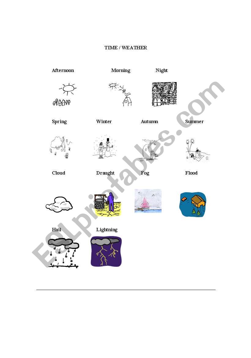Time worksheet