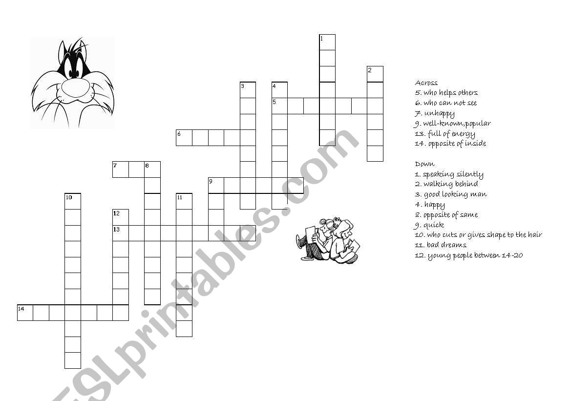word puzzle for new words  worksheet