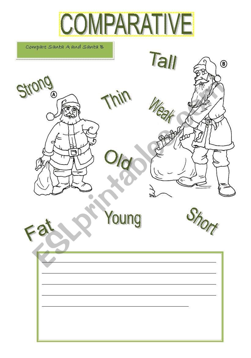 Comparative with short adjectives