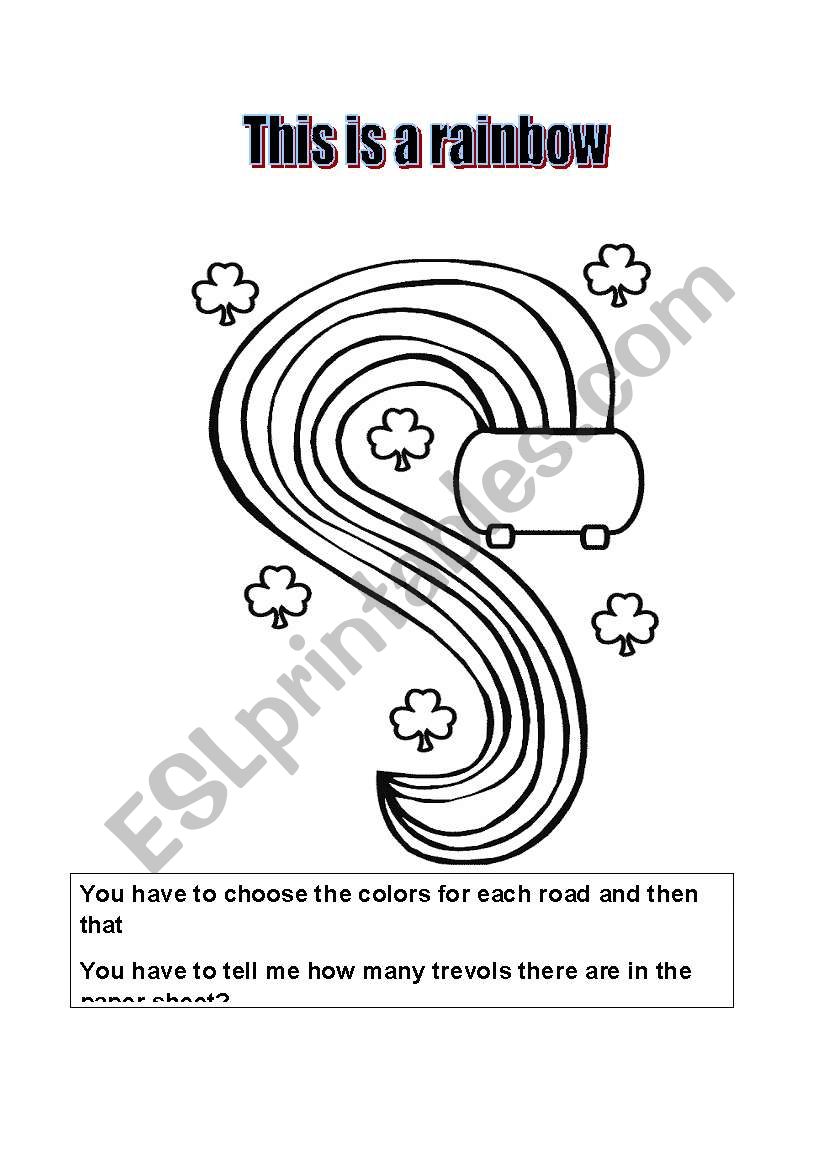 colors worksheet