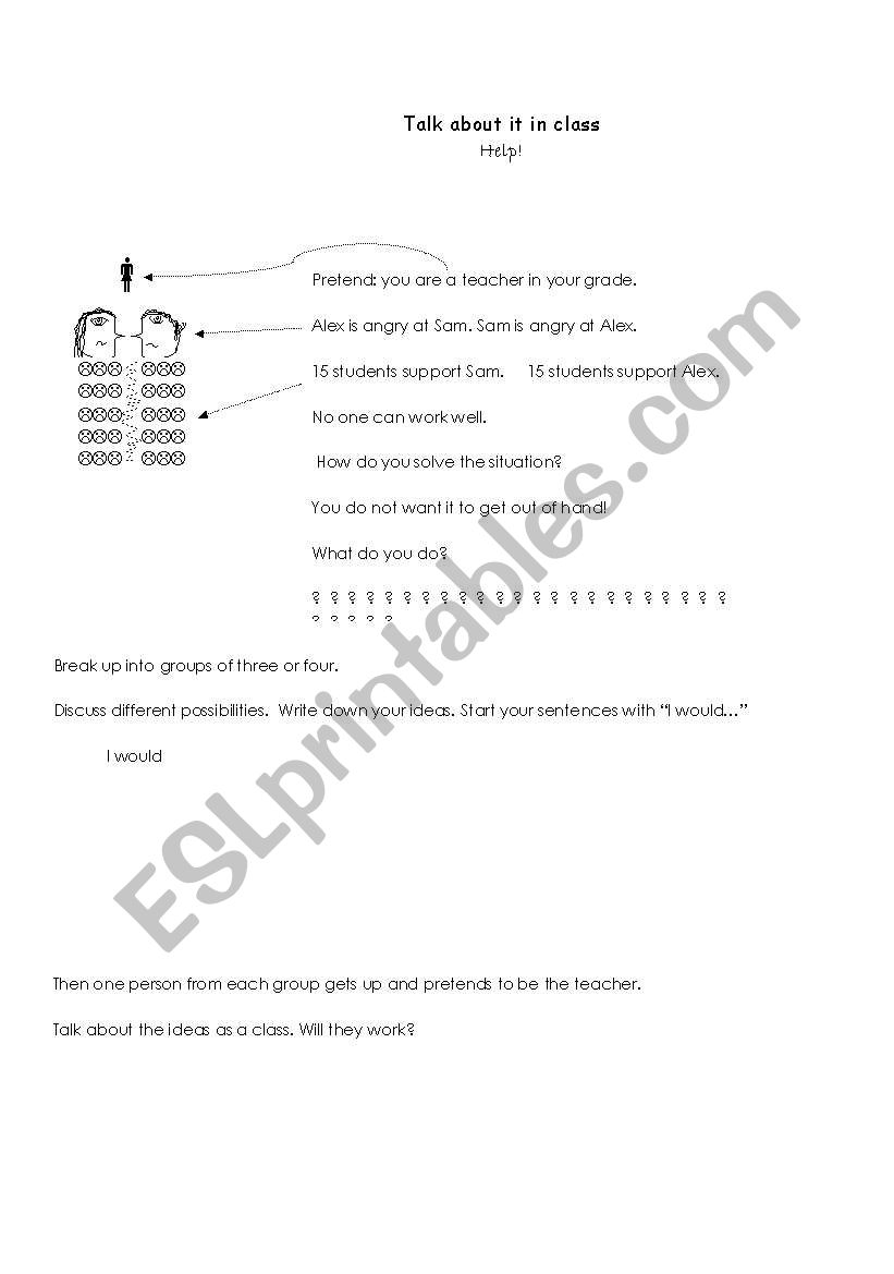 Conditional worksheet