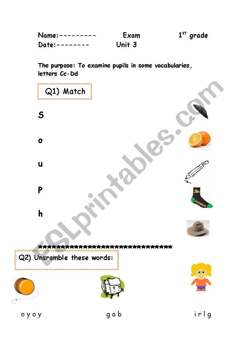 useful workshaat for kids worksheet