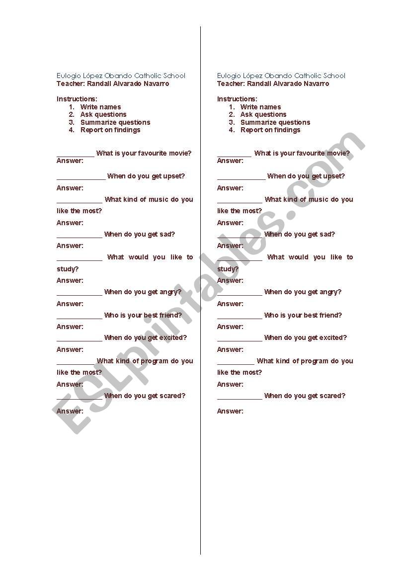 Relative Clauses worksheet