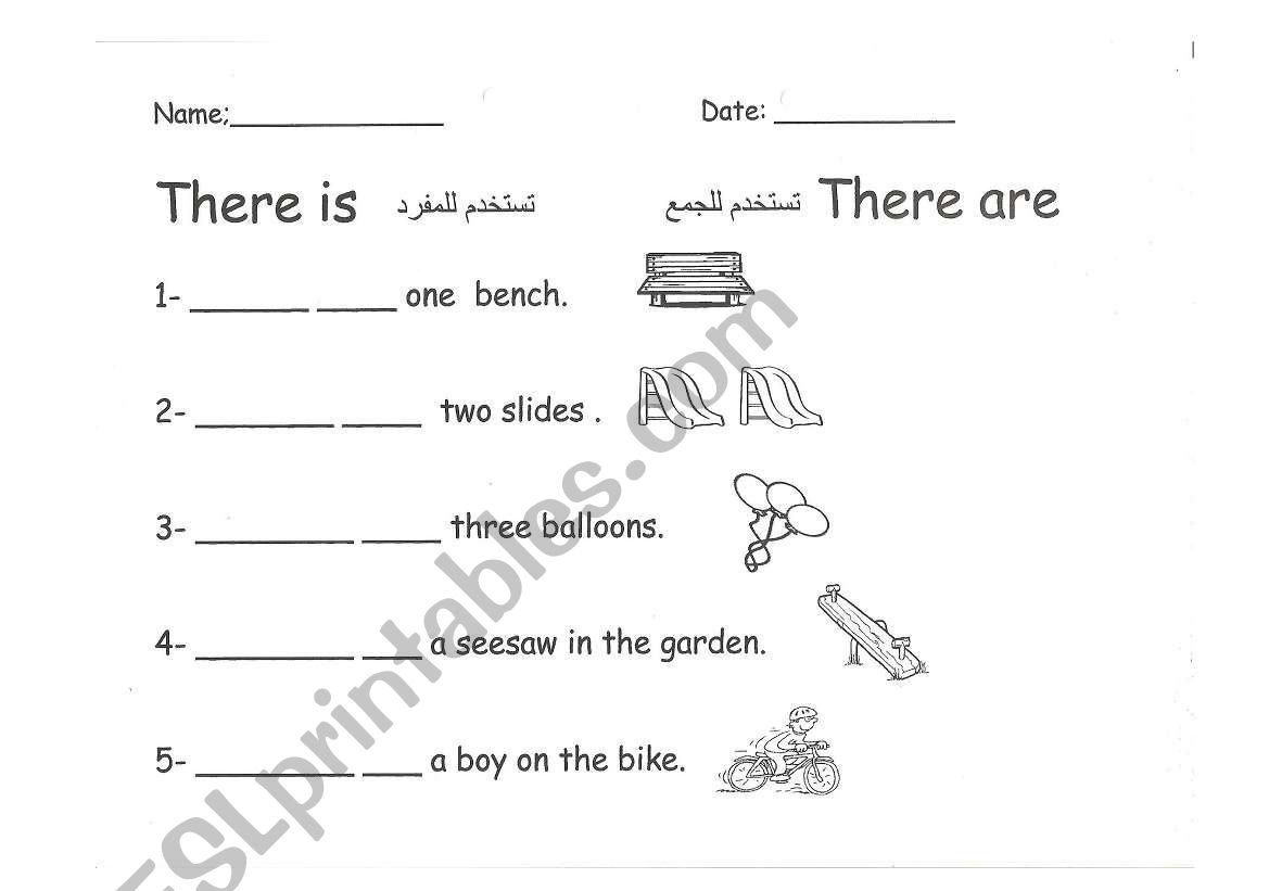 singular and plural worksheet