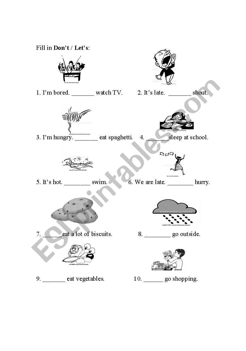 imperative1 worksheet